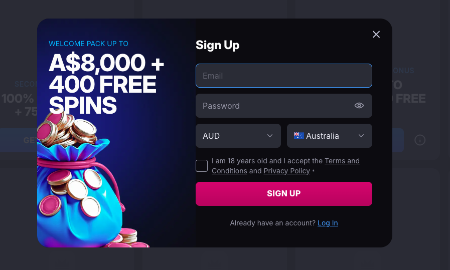 Sky Crown login Australia